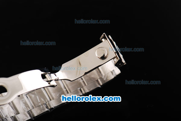 Rolex Daytona Swiss ETA 7750 Automatic Movement Full Steel with Black Dial - Click Image to Close